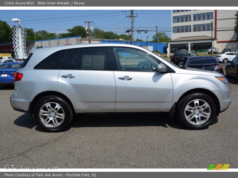 Billet Silver Metallic / Ebony 2009 Acura MDX