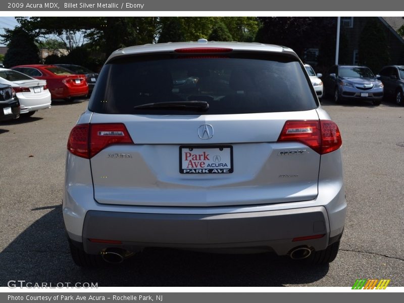 Billet Silver Metallic / Ebony 2009 Acura MDX