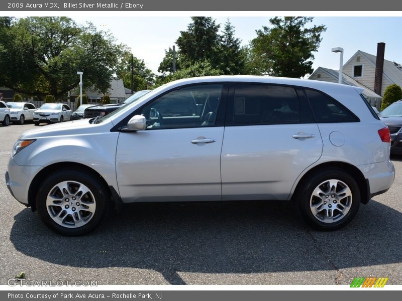 Billet Silver Metallic / Ebony 2009 Acura MDX