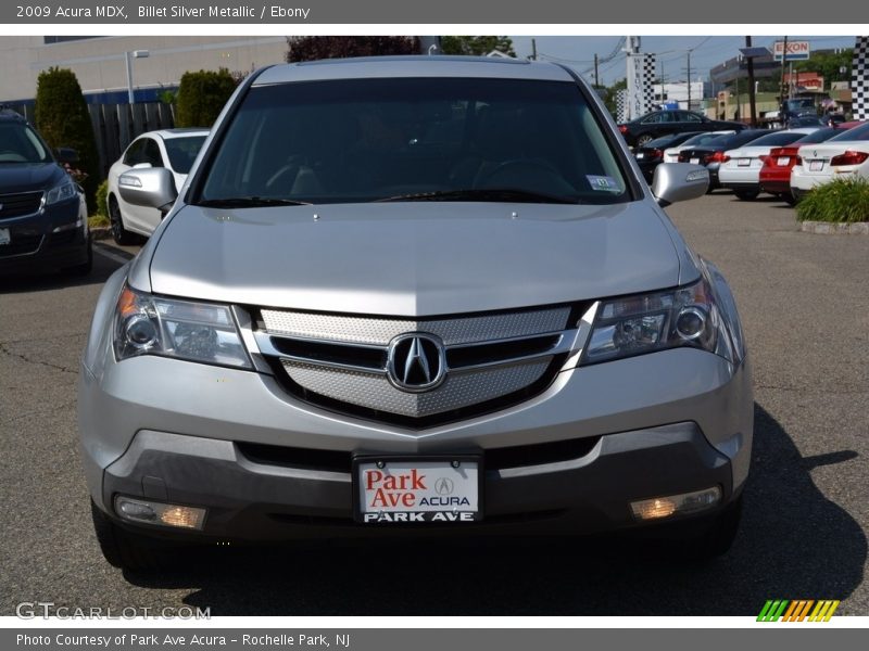 Billet Silver Metallic / Ebony 2009 Acura MDX