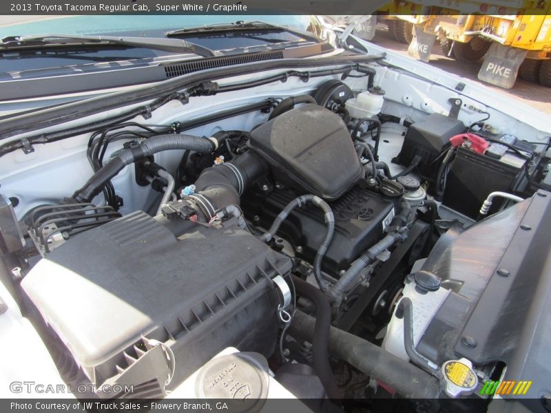 Super White / Graphite 2013 Toyota Tacoma Regular Cab