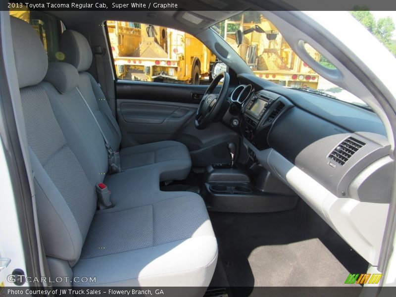 Super White / Graphite 2013 Toyota Tacoma Regular Cab