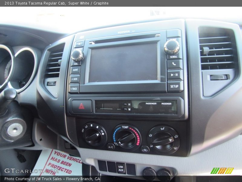 Super White / Graphite 2013 Toyota Tacoma Regular Cab