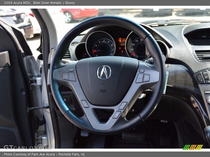 Billet Silver Metallic / Ebony 2009 Acura MDX