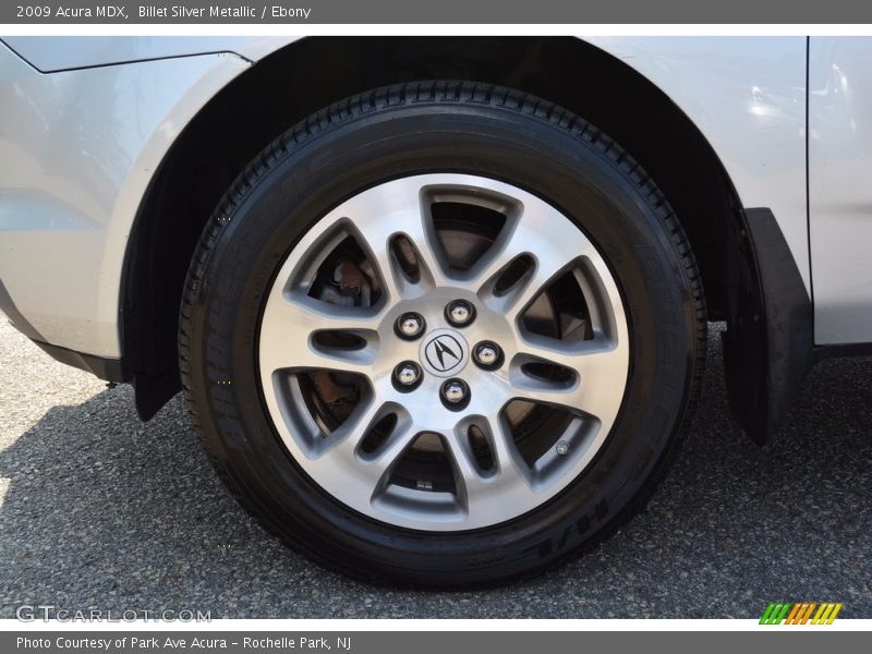 Billet Silver Metallic / Ebony 2009 Acura MDX
