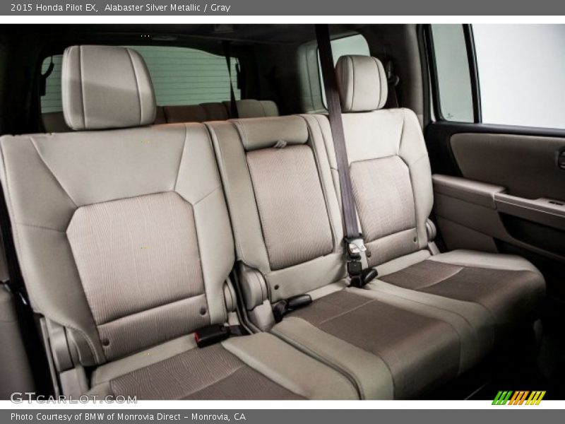 Alabaster Silver Metallic / Gray 2015 Honda Pilot EX