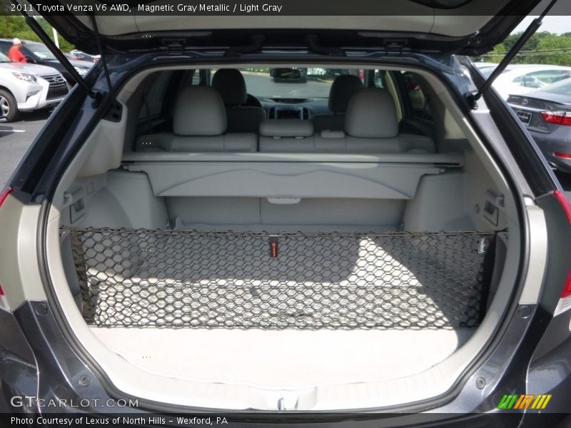 Magnetic Gray Metallic / Light Gray 2011 Toyota Venza V6 AWD