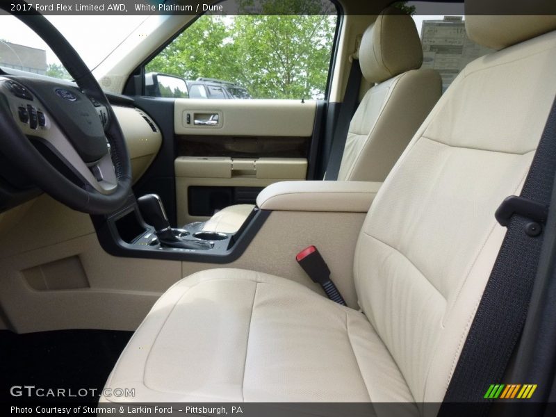 White Platinum / Dune 2017 Ford Flex Limited AWD