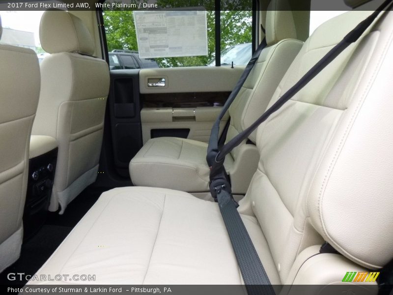 White Platinum / Dune 2017 Ford Flex Limited AWD