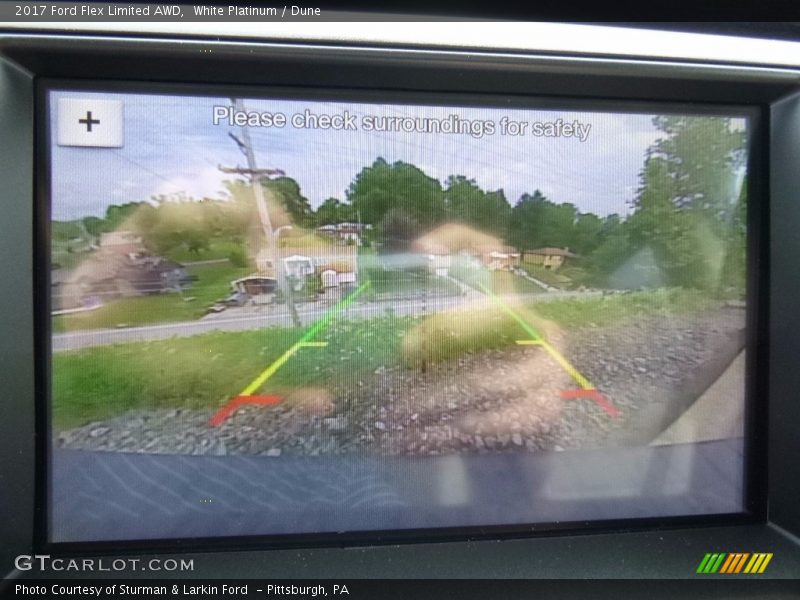 White Platinum / Dune 2017 Ford Flex Limited AWD