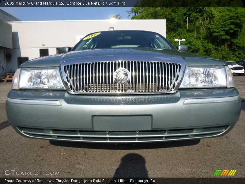 Light Ice Blue Metallic / Light Flint 2005 Mercury Grand Marquis GS