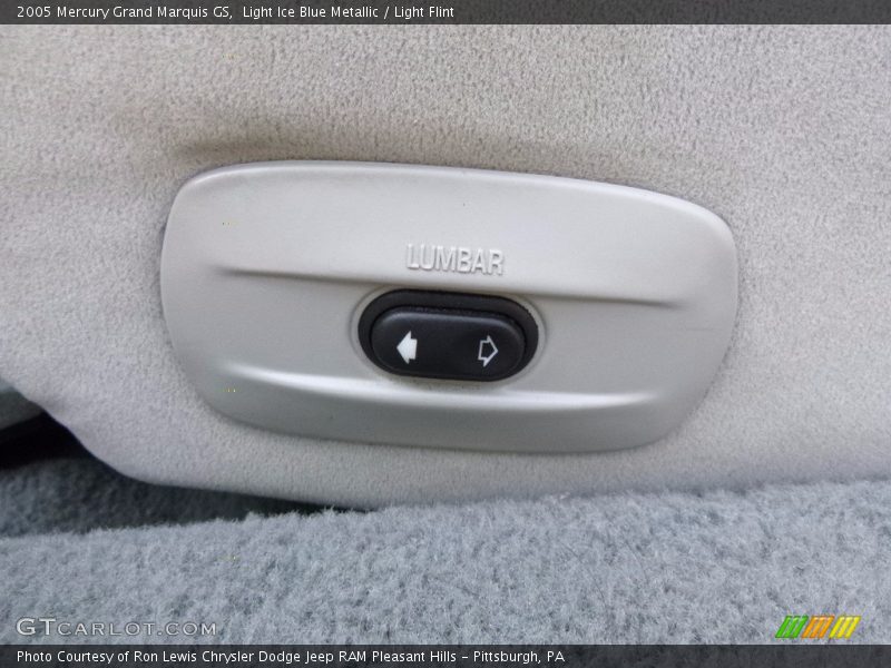 Light Ice Blue Metallic / Light Flint 2005 Mercury Grand Marquis GS