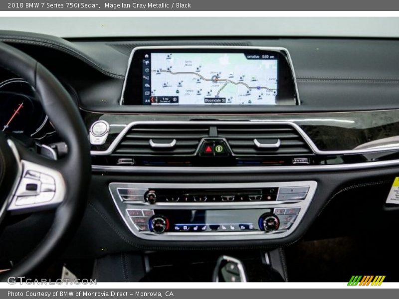 Controls of 2018 7 Series 750i Sedan