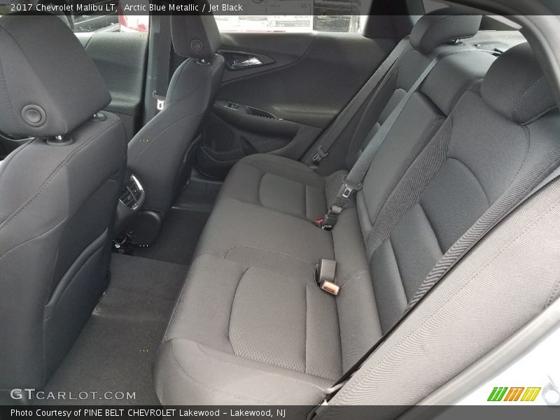 Arctic Blue Metallic / Jet Black 2017 Chevrolet Malibu LT
