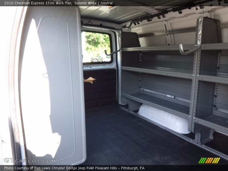 Summit White / Neutral 2010 Chevrolet Express 1500 Work Van