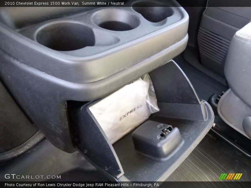 Summit White / Neutral 2010 Chevrolet Express 1500 Work Van
