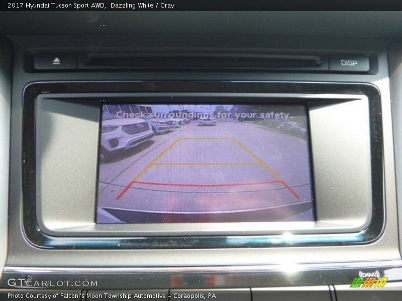 Dazzling White / Gray 2017 Hyundai Tucson Sport AWD