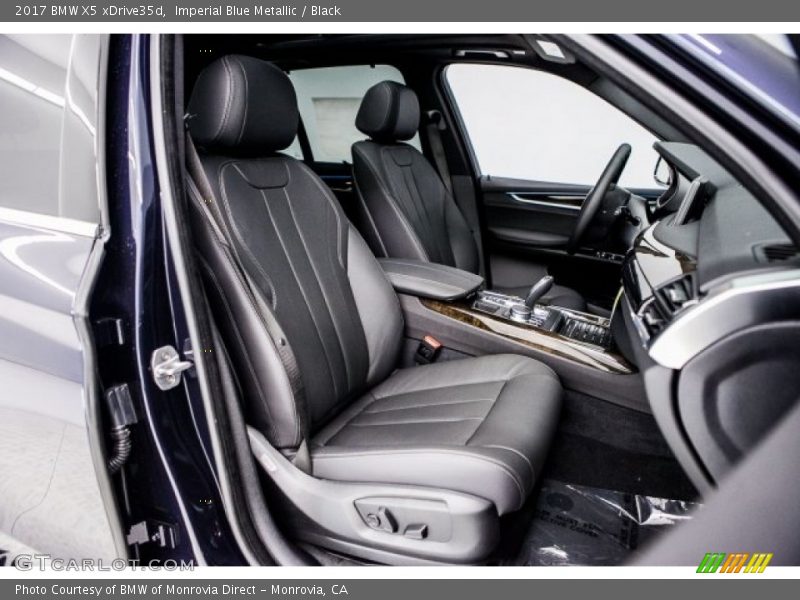 Imperial Blue Metallic / Black 2017 BMW X5 xDrive35d