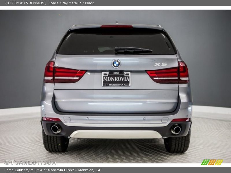Space Gray Metallic / Black 2017 BMW X5 sDrive35i