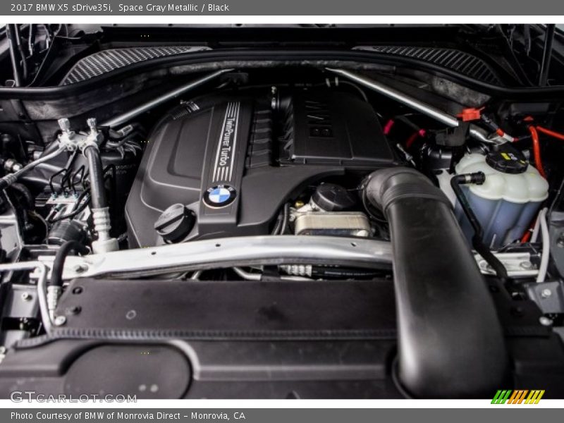 Space Gray Metallic / Black 2017 BMW X5 sDrive35i