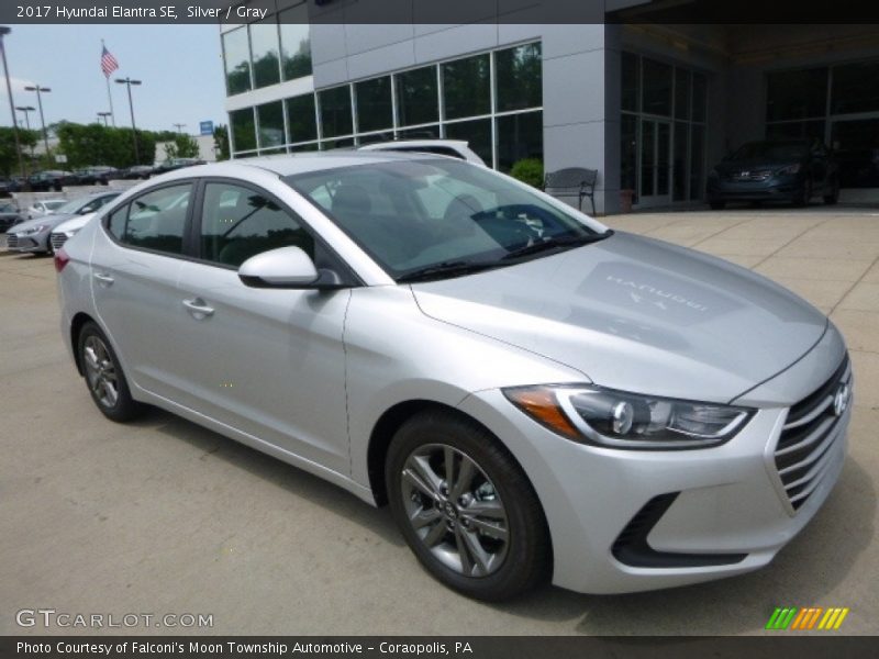 Silver / Gray 2017 Hyundai Elantra SE