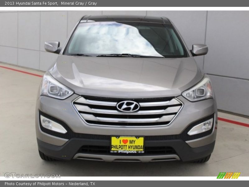 Mineral Gray / Gray 2013 Hyundai Santa Fe Sport