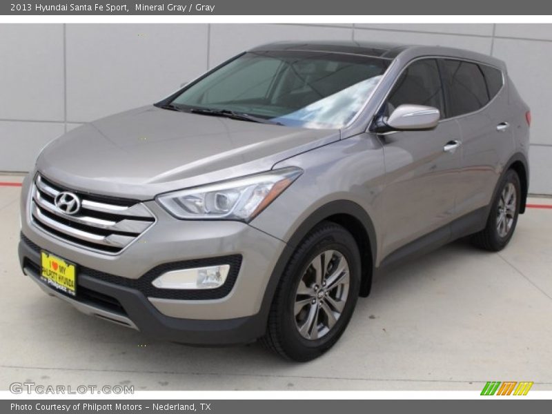 Mineral Gray / Gray 2013 Hyundai Santa Fe Sport