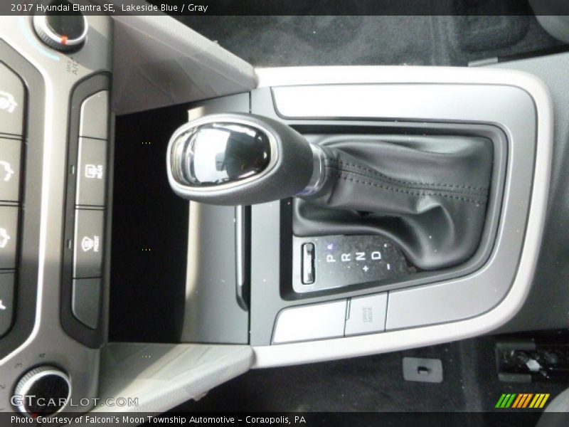 Lakeside Blue / Gray 2017 Hyundai Elantra SE