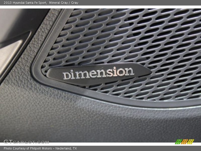 Mineral Gray / Gray 2013 Hyundai Santa Fe Sport