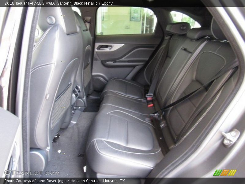 Santorini Black Metallic / Ebony 2018 Jaguar F-PACE S AWD