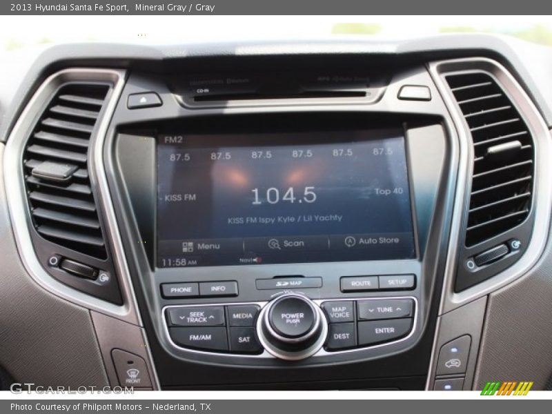 Mineral Gray / Gray 2013 Hyundai Santa Fe Sport