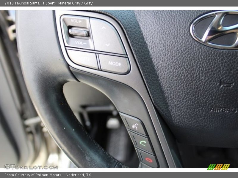 Mineral Gray / Gray 2013 Hyundai Santa Fe Sport
