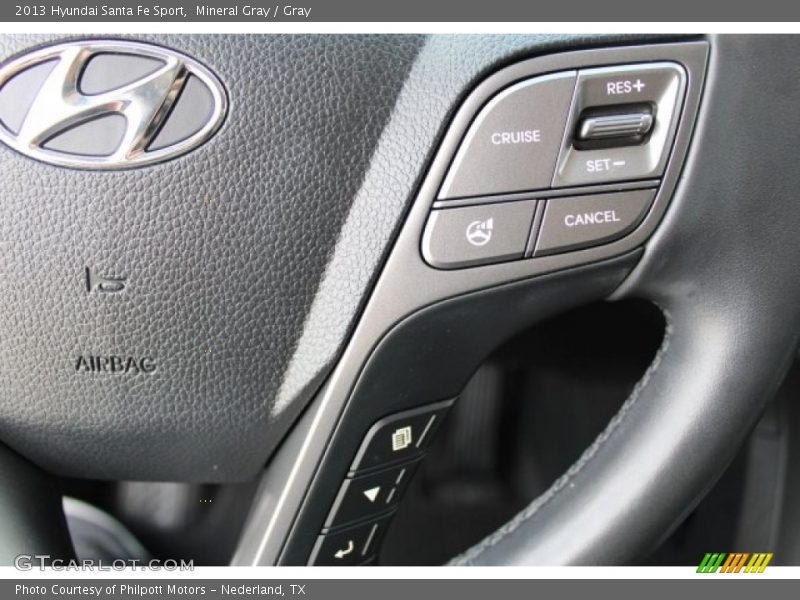 Mineral Gray / Gray 2013 Hyundai Santa Fe Sport