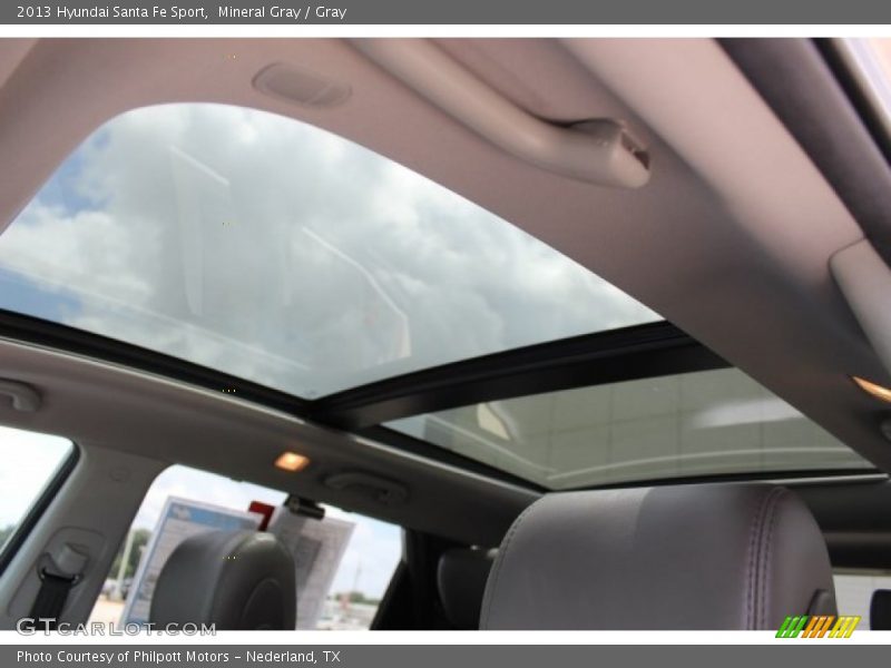 Mineral Gray / Gray 2013 Hyundai Santa Fe Sport