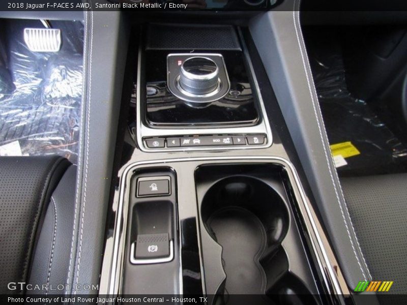 Santorini Black Metallic / Ebony 2018 Jaguar F-PACE S AWD