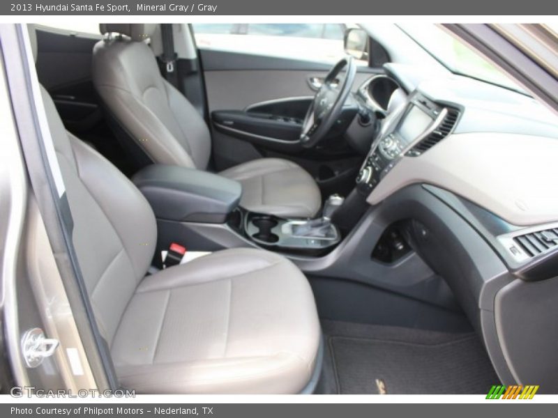 Mineral Gray / Gray 2013 Hyundai Santa Fe Sport