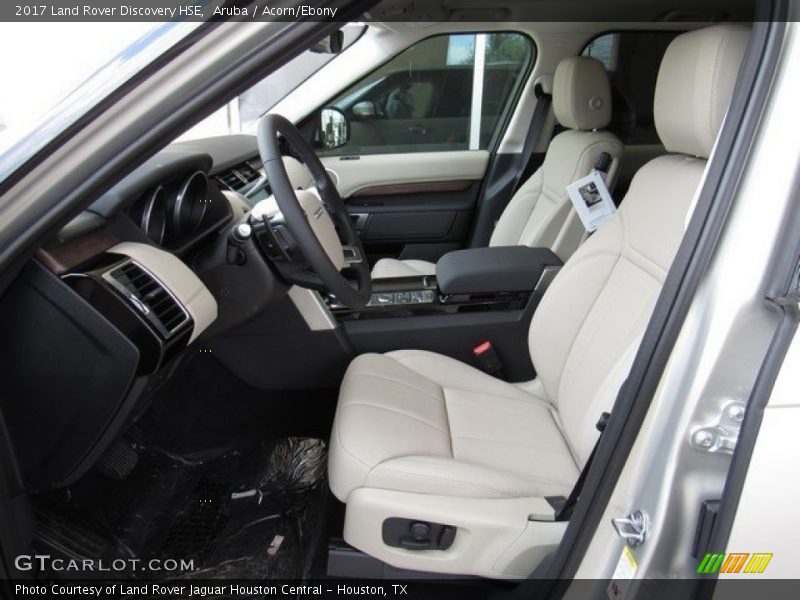  2017 Discovery HSE Acorn/Ebony Interior