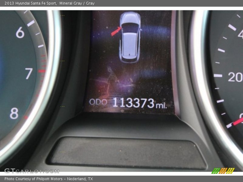 Mineral Gray / Gray 2013 Hyundai Santa Fe Sport
