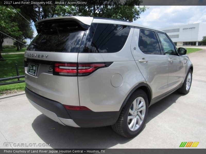 Aruba / Acorn/Ebony 2017 Land Rover Discovery HSE