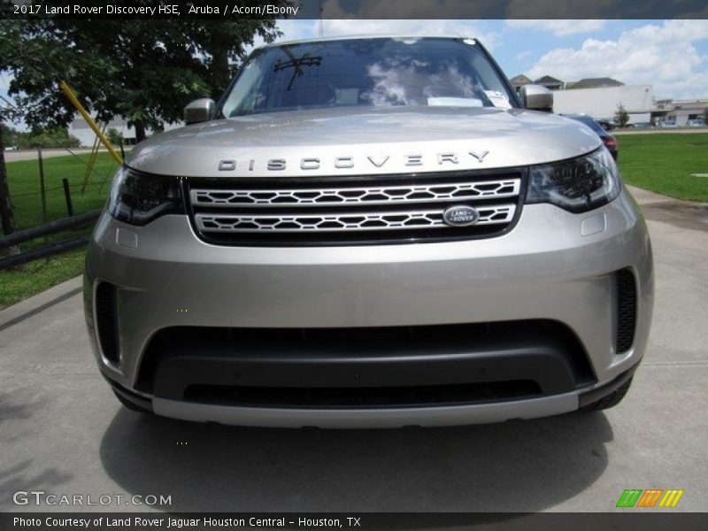 Aruba / Acorn/Ebony 2017 Land Rover Discovery HSE