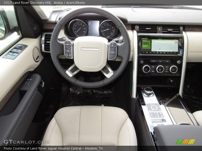 Aruba / Acorn/Ebony 2017 Land Rover Discovery HSE