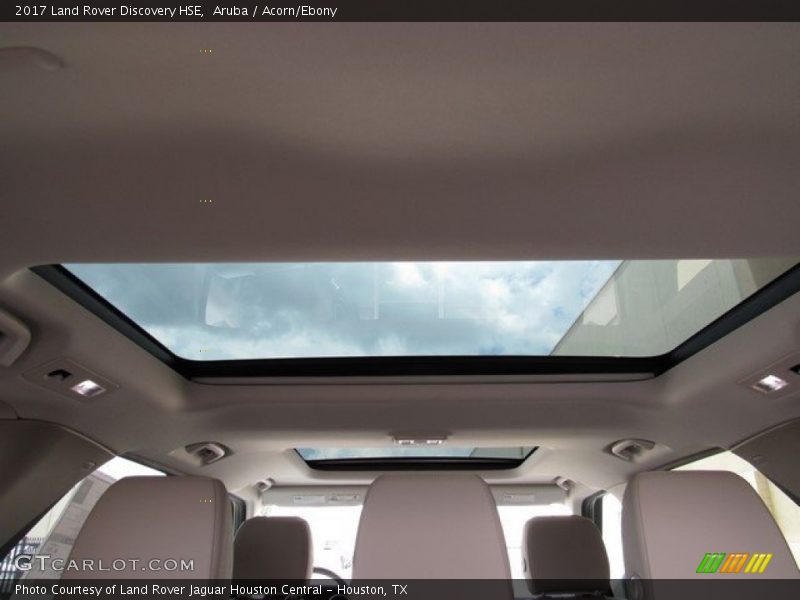 Aruba / Acorn/Ebony 2017 Land Rover Discovery HSE
