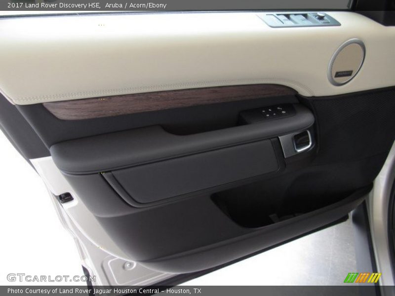 Aruba / Acorn/Ebony 2017 Land Rover Discovery HSE