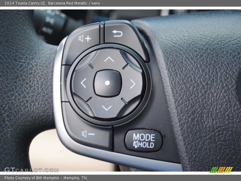 Barcelona Red Metallic / Ivory 2014 Toyota Camry LE