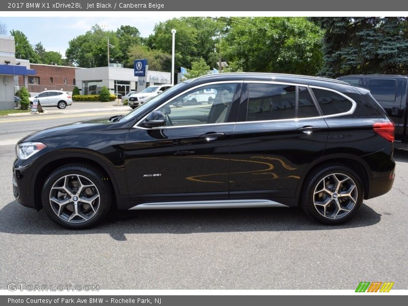 Jet Black / Canberra Beige 2017 BMW X1 xDrive28i