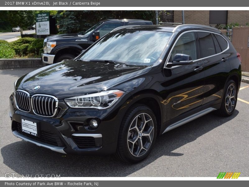 Jet Black / Canberra Beige 2017 BMW X1 xDrive28i