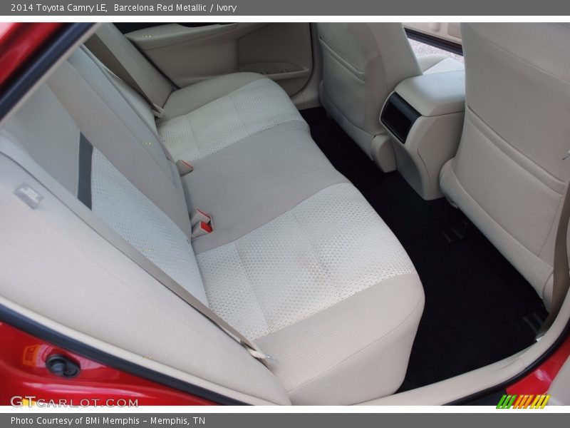 Barcelona Red Metallic / Ivory 2014 Toyota Camry LE