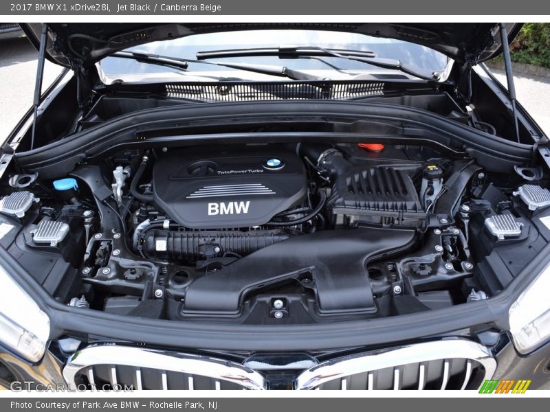 Jet Black / Canberra Beige 2017 BMW X1 xDrive28i