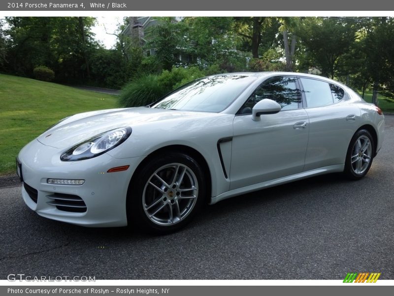 White / Black 2014 Porsche Panamera 4