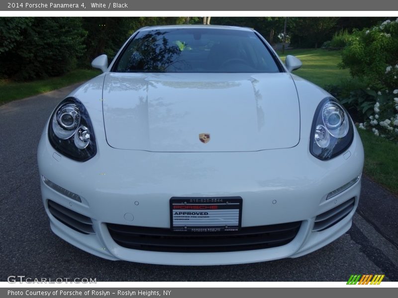 White / Black 2014 Porsche Panamera 4